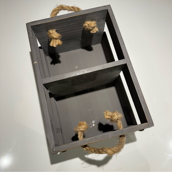 ๐๏ธ4 for 20$ / Rustic Wood Box / Grey - Picture 13 of 14